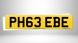 Registration PH63 EBE